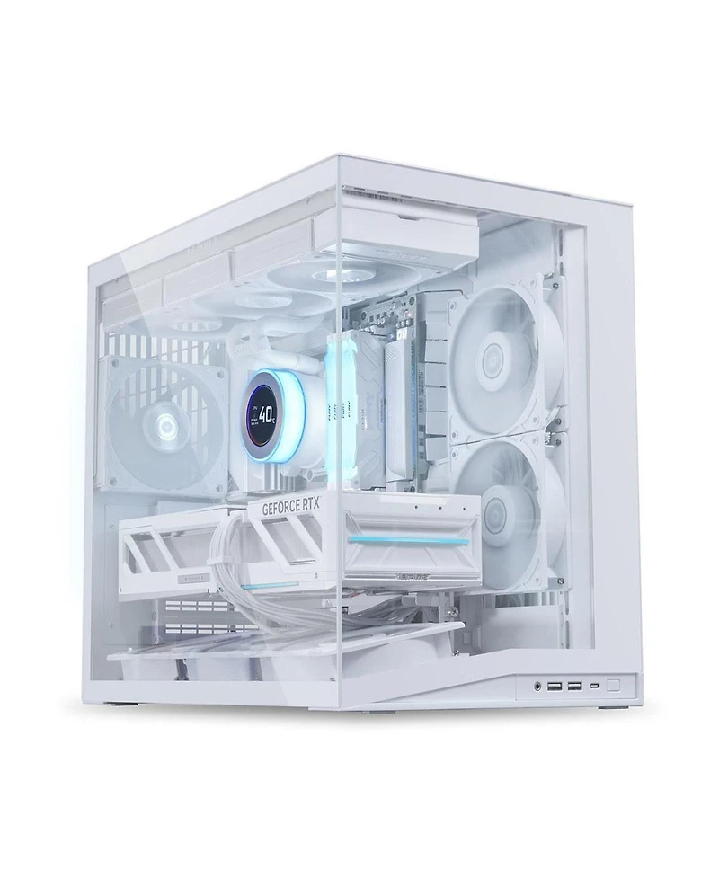 Lian-Li O11D Mini V2 Tempered-Glass Gpu-Optimized Case Compatible with Atx, M-atx, Mini-itx Motherboards