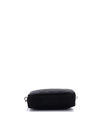 Pre-Owned Prada Small Camera Bag Quilted Tessuto