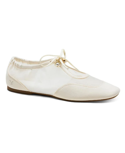 Vivaia Women's Ciara Square-Toe Organza Sneakerinas