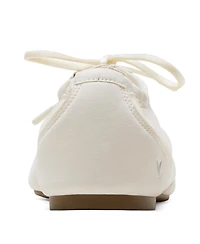 Vivaia Women's Ciara Square-Toe Organza Sneakerinas