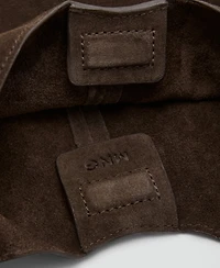 Mango Women's Small Split-Leather Bag