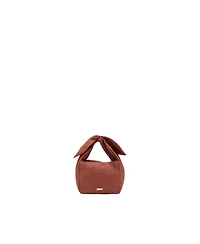 Mango Women's Bow Crinkled Handbag