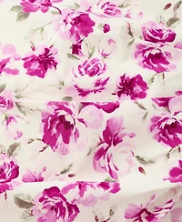Mango Women's Floral Ruched Mini Dress