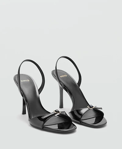 Mango Women's Buckle Straps High-Heeled Sandals