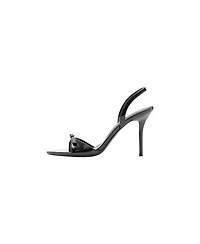 Mango Women's Buckle Straps High-Heeled Sandals