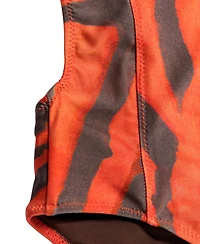 Mango Women's Animal-Print Halter Swimsuit