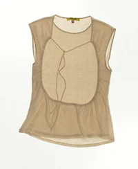 Mango Women's Gathered Opening Overlay Top