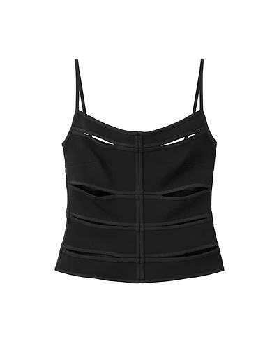 Mango Women's Cutouts Tank Top