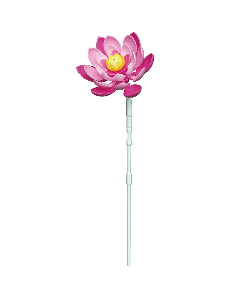 Contixo BK10 Flower Bouquet Building Set, 360-Piece Orange Rose & Pink Lotus Floral Brick Kit with Adjustable Stems, Creative Home Decor Gift, Ages 8+