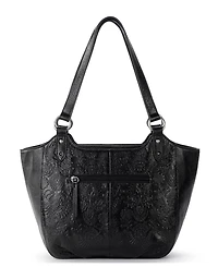 The Sak Bolinas Leather Extra-Large Satchel Handbag