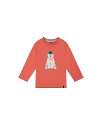 Deux par Little and Big Boy (6-8) Long Sleeve Organic Cotton T-Shirt