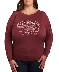 Hybrid Apparel Plus Graphic Long-Sleeve Tee
