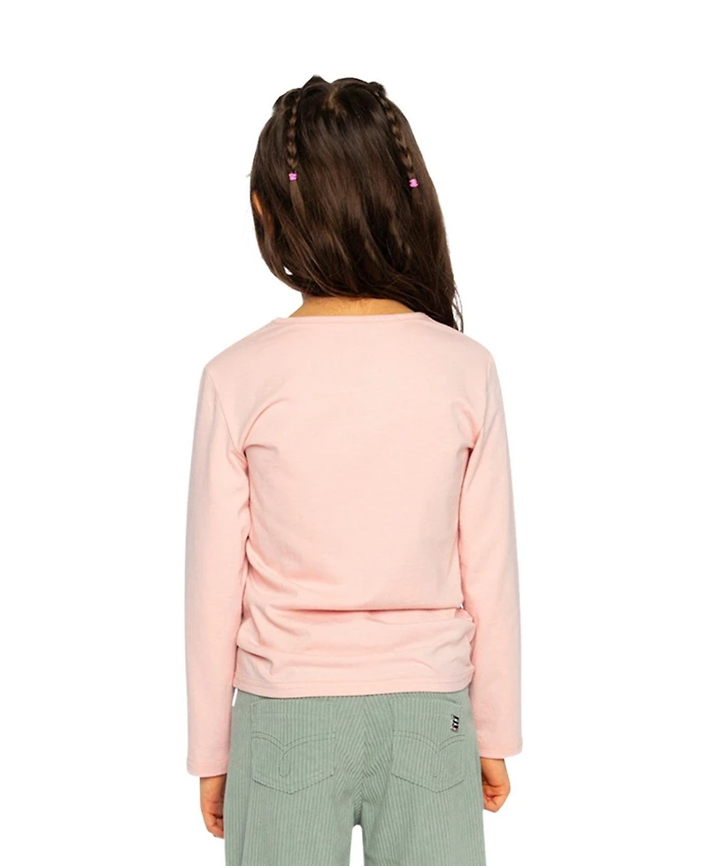 Deux par Little and Big Girl (6 -12)Long Sleeve Organic Cotton T-Shirt