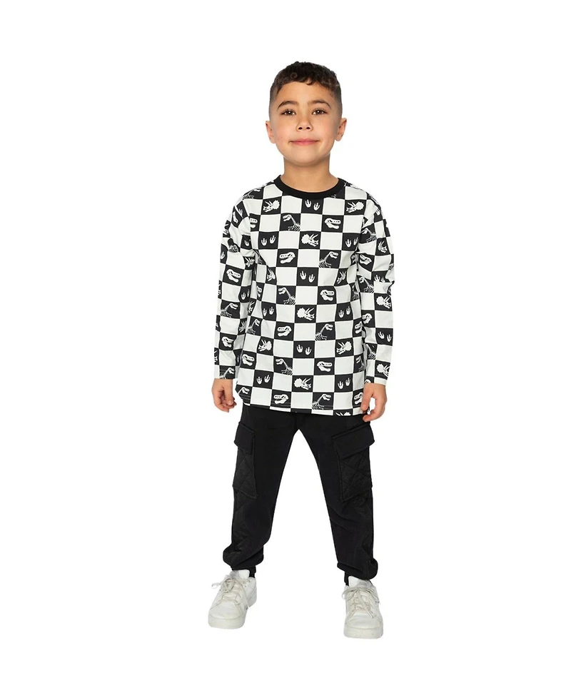 Deux par Deux Big Boys Organic Cotton Long Sleeve T-Shirt