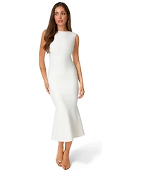 Bebe Women's Bandage Flounce Midi Dress