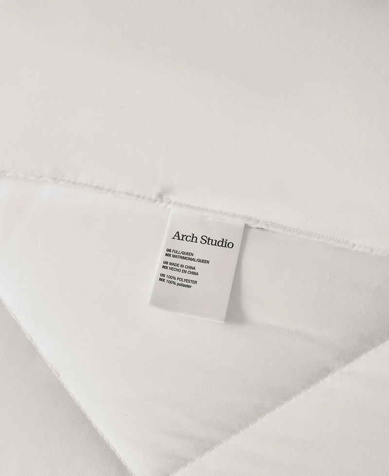 Arch Studio Microfiber Down Alternative Comforter Insert, King, Macy's Exclusive