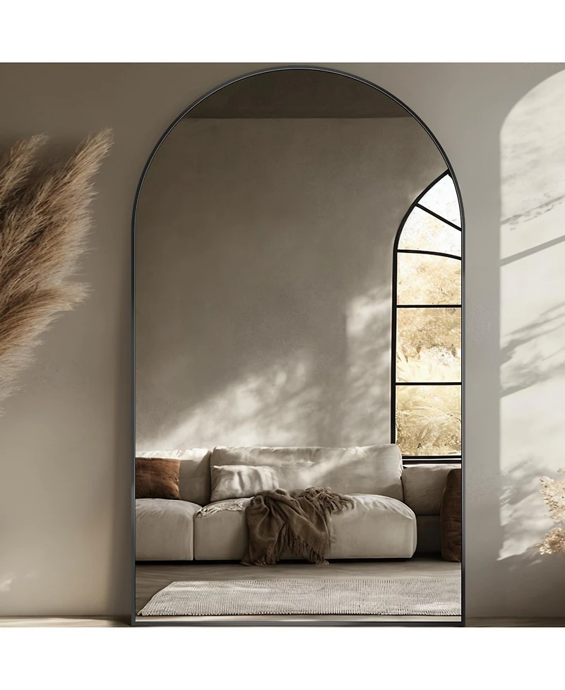 Antok Full Length Mirror, 76"x44" Floor Mirror for Bedroom, Hanging Mounted for Living Room Cloakroom