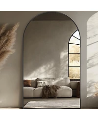 Antok Full Length Mirror, 76"x44" Floor Mirror for Bedroom, Hanging Mounted for Living Room Cloakroom