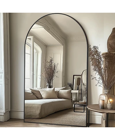 Antok Full Length Mirror, 76"x44" Floor Mirror for Bedroom, Hanging Mounted for Living Room Cloakroom