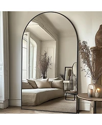 Antok Full Length Mirror, 76"x44" Floor Mirror for Bedroom, Hanging Mounted for Living Room Cloakroom