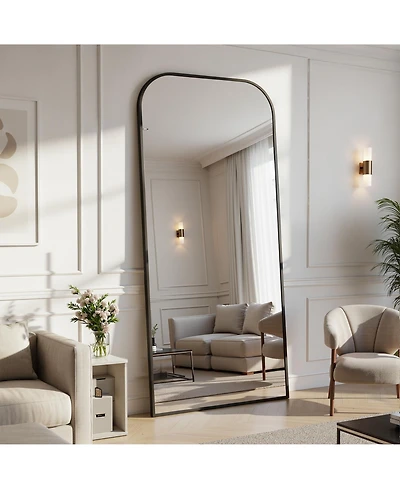 Antok Full Length Mirror, 71"x30" Oversized Floor Mirror for Bedroom, Hanging Mounted for Living Room Cloakroom
