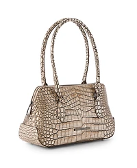 Brahmin Jennifer Shale Medium Leather Satchel Handbag