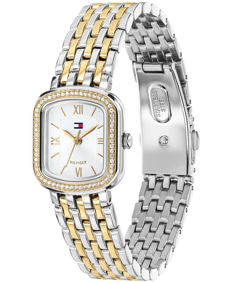Tommy Hilfiger Women's Quartz Two-Tone Stainless Steel Bracelet Watch 22mm