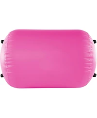 Sevorley Inflatable Gymnastics Air Mat Set, 2 Pieces Tumbling Track and Air Roller with Pump