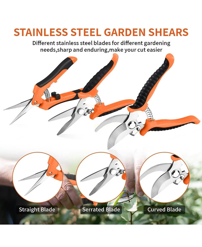 Xdovet Garden Pruning Shears Stainless Steel Tools