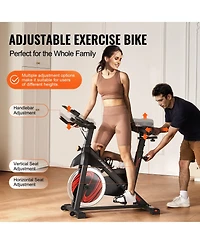 Sevorley Indoor Cycling Exercise Bike, Magnetic Resistance, Belt Drive, Lcd Monitor, 35 lbs Flywheel
