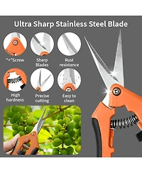 Xdovet Garden Pruning Shears Stainless Steel Tools