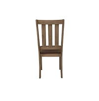 Liberty Furniture Industries, Inc Sun Valley Slat Back Side Chair (Rta)-Set of 2 in Sandstone