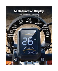 Sevorley Electric Off-Road Dirt Bike with Dual Suspension