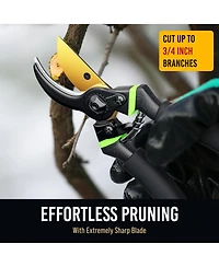 Xdovet Steel Pruning Shears Heavy Duty Rust-resistantium