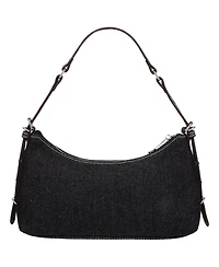 True Religion Women's Triple Straps Denim Shoulder Bag