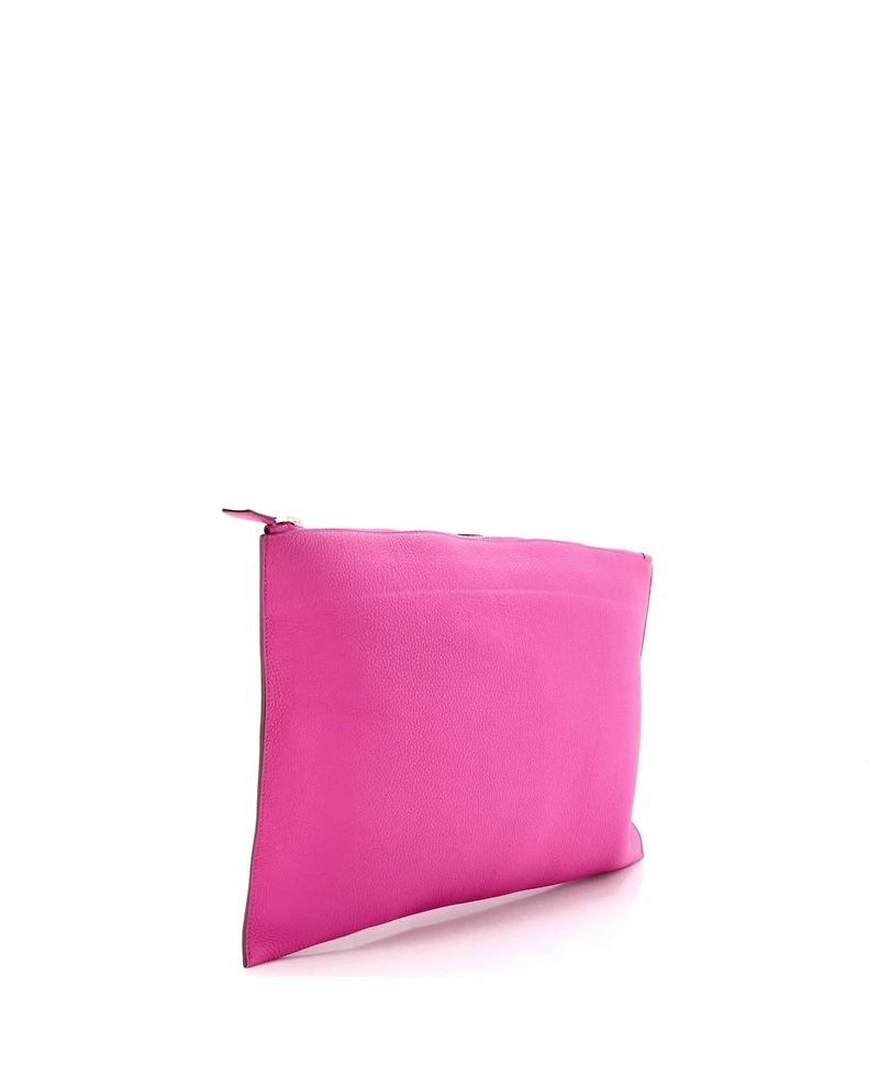 Pre-Owned HERMES Large Bazar Pouch Togo