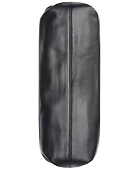 Donna Karan New York Poplin Extra-Large Leather Clutch