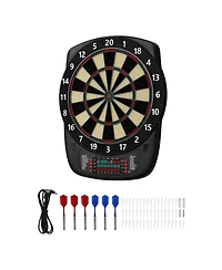 Sevorley Electronic Dart Board with 43 Games, Lcd Scoring and 6 Soft-Tip Darts