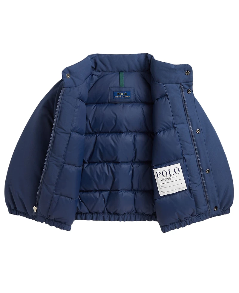 Polo Ralph Lauren Boys' 2T-7 Down Mockneck Jacket