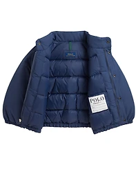 Polo Ralph Lauren Boys' 2T-7 Down Mockneck Jacket