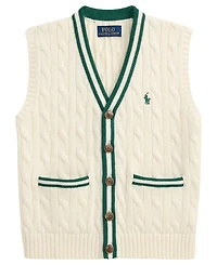 Polo Ralph Lauren Boys' 2T-7 Relaxed Fit Sweater Vest