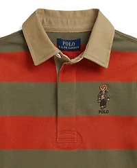 Polo Ralph Lauren Boys' 2T-7 Bear Rugby Shirt