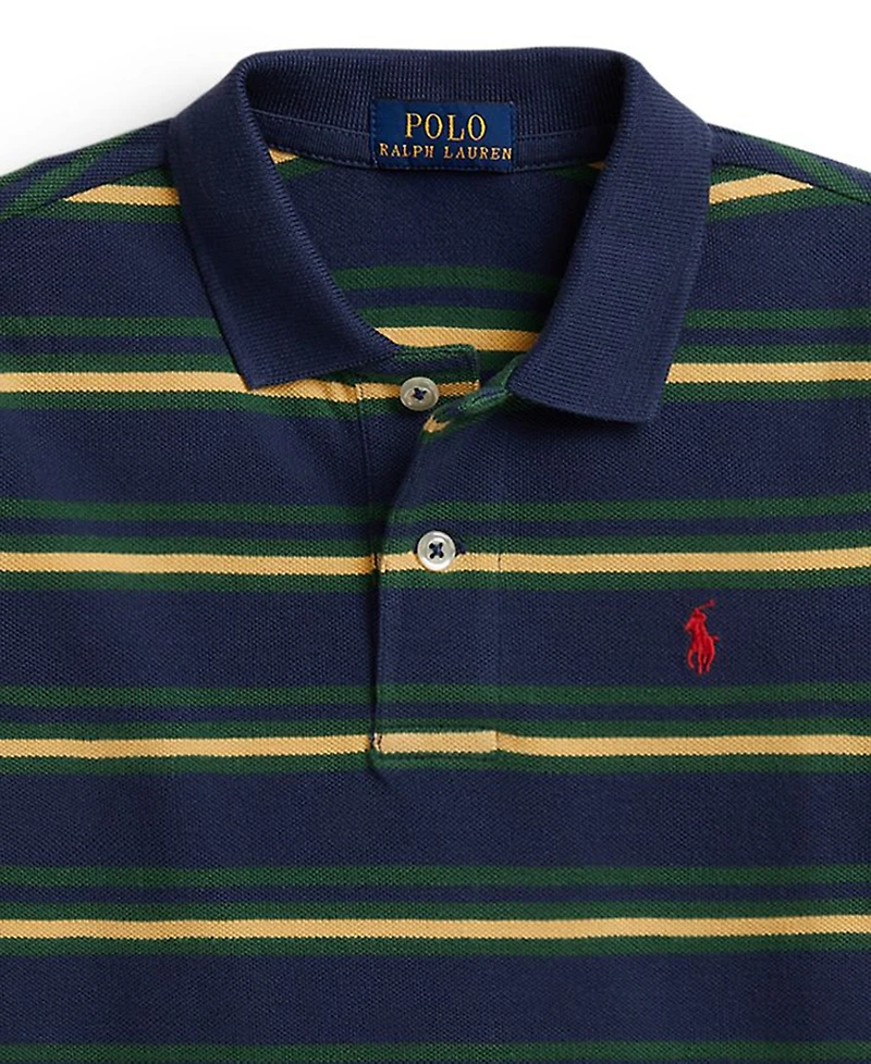 Polo Ralph Lauren Boys' 2T-7 Striped Mesh Shirt