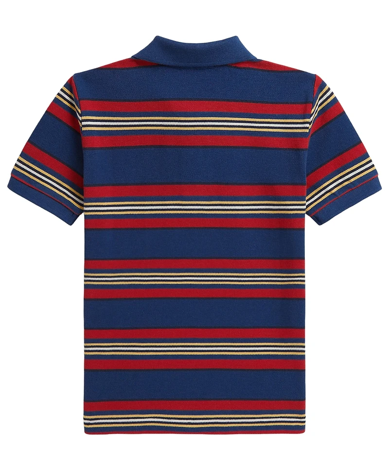 Polo Ralph Lauren Boys' 2T-7 Striped Mesh Shirt