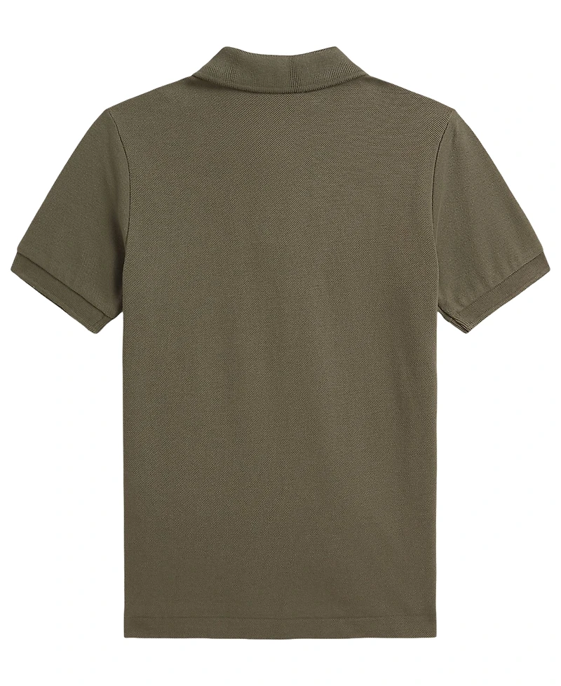 Polo Ralph Lauren Boys' 2T-7 Bear Solid Shirt