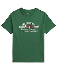 Polo Ralph Lauren Boys' 2T-7 Sportsman Jersey T-Shirt