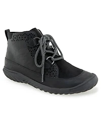 Jbu Women's Roxanne Water-Resistant Casual Lace-Up Boots