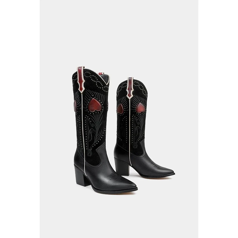 Dante Women's Leather Boots Fiore