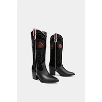 Dante Women's Leather Boots Fiore