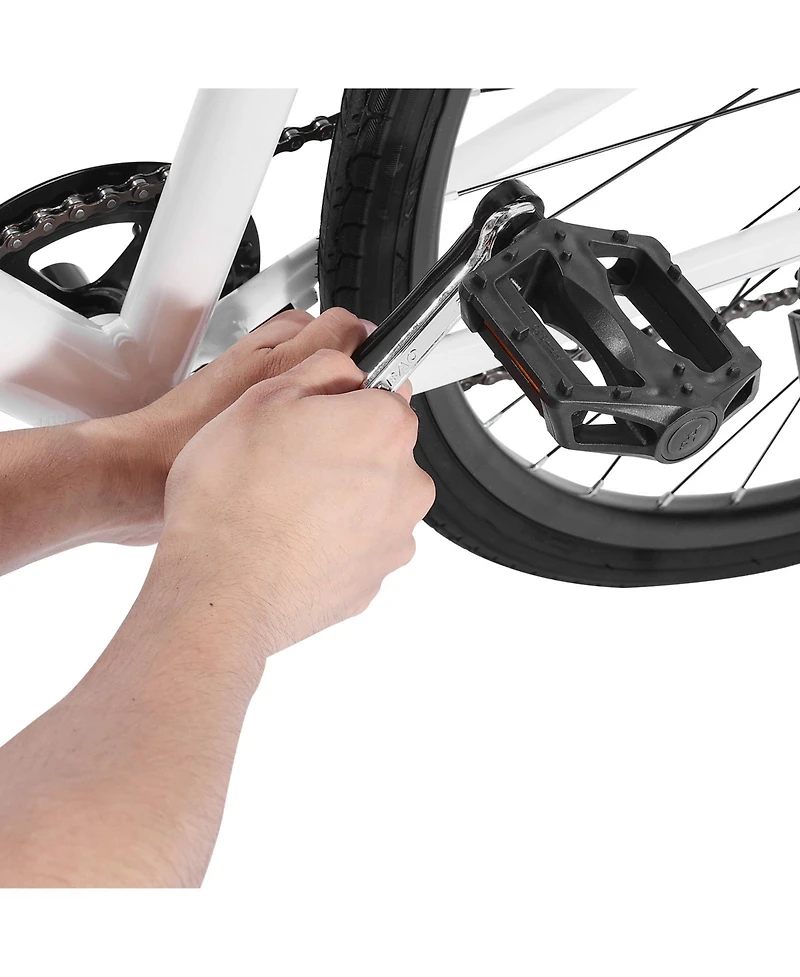 Sevorle 700c Hybrid Bike with 7-Speed, Disc Brakes and Aluminum Frame for Men and Women
